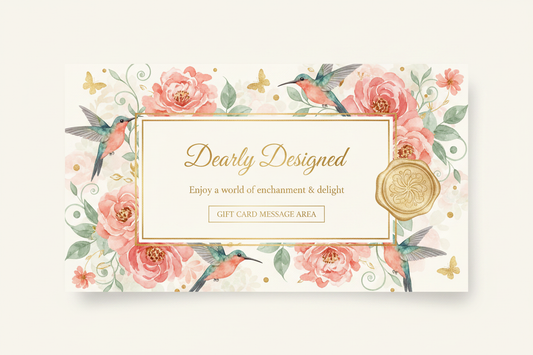 Dearly Designed Gift Card